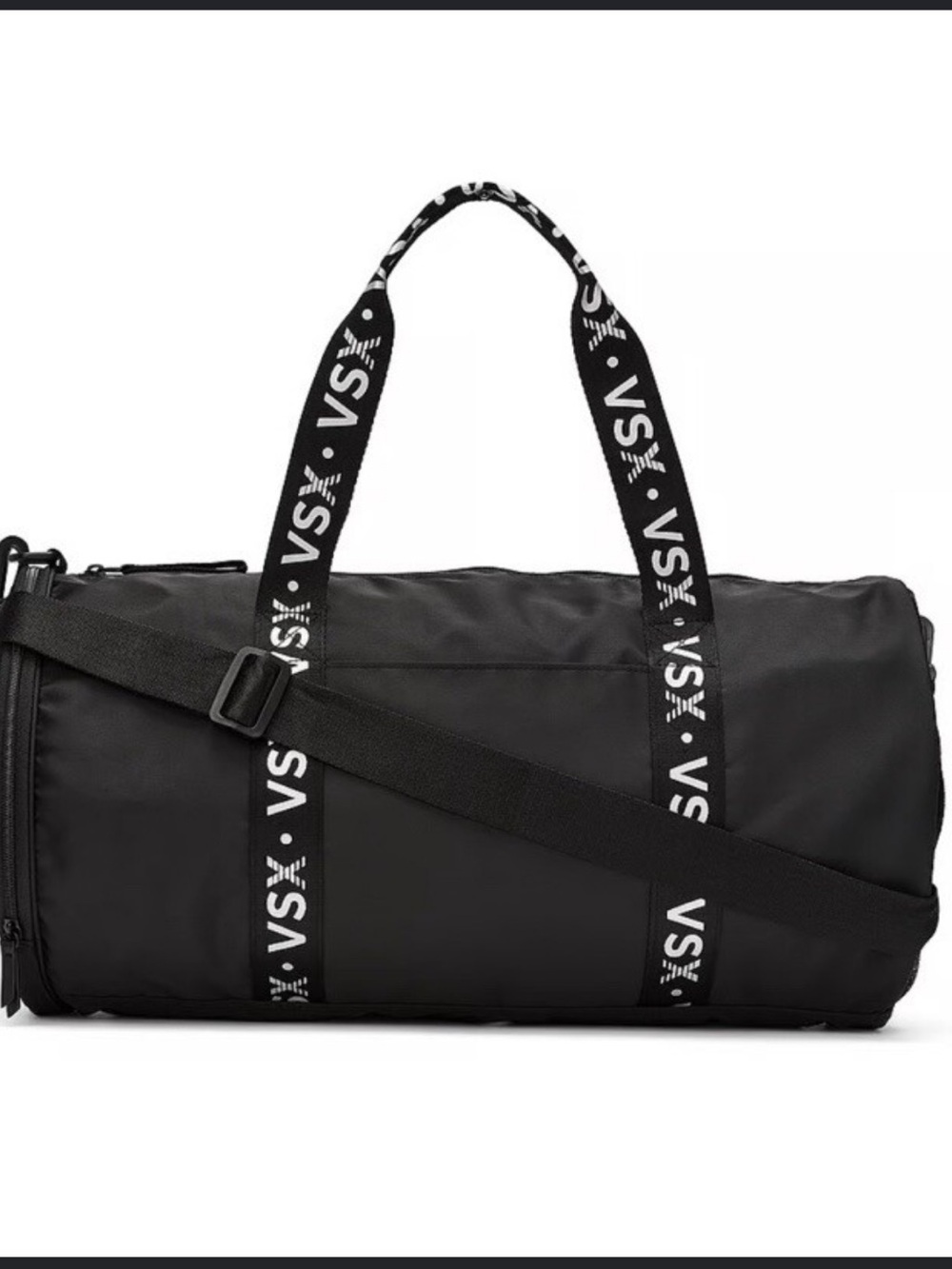 VSX Black Sport Duffel Bag